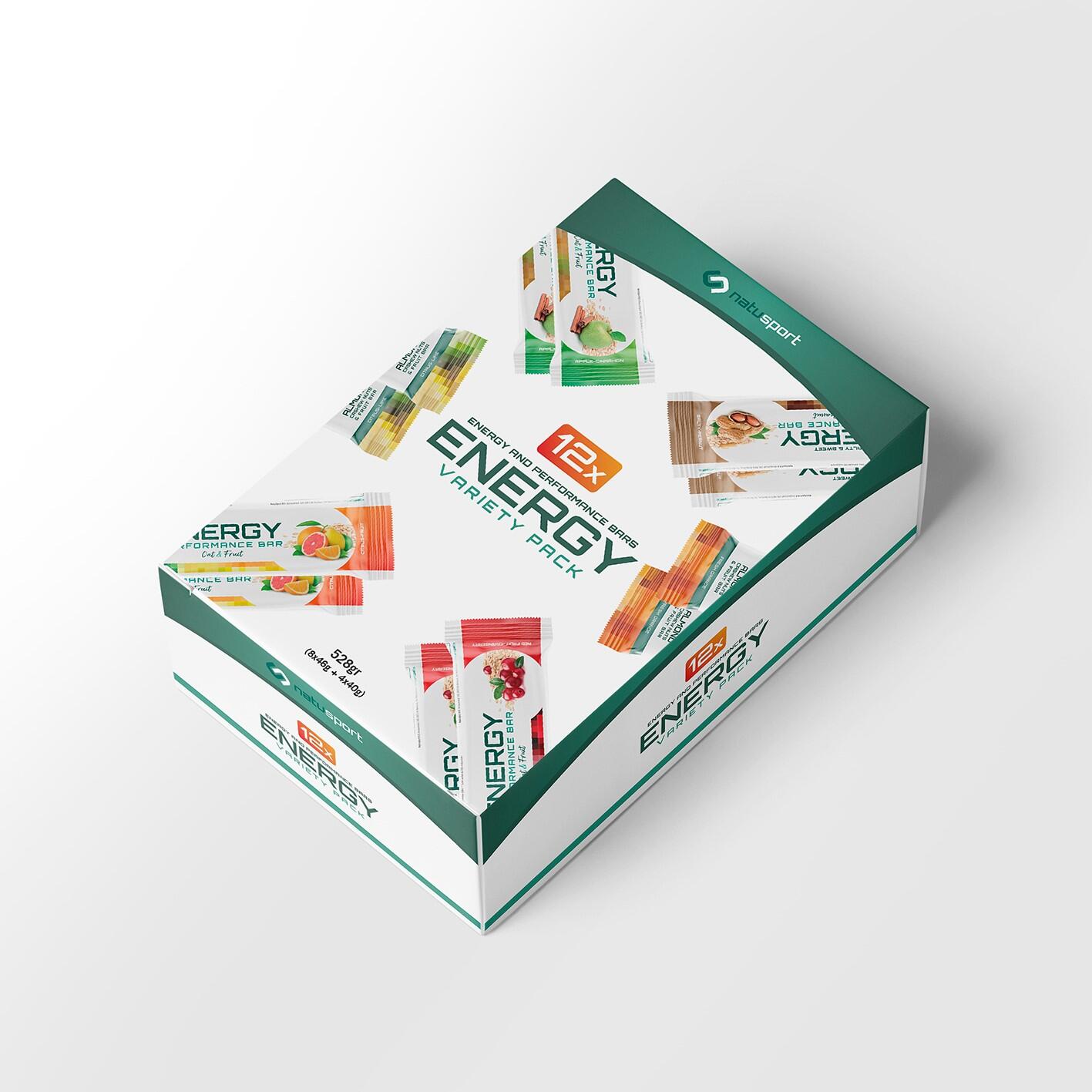 Natusport Variety Pack Bars - Combinatieverpakking repen (12 stuks) 3/3