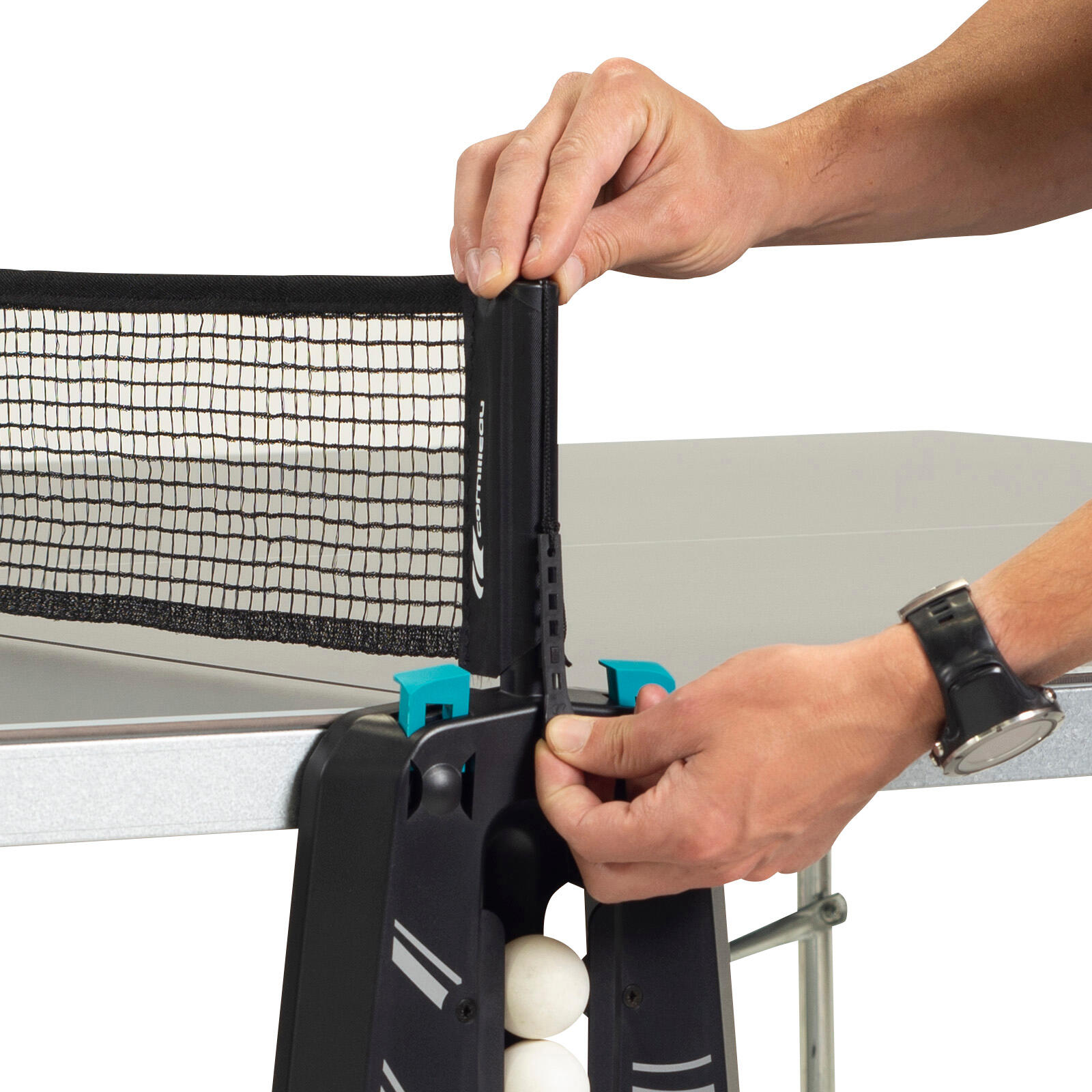 Table de ping-pong d'extérieur 100X Outdoor Gris 5/7
