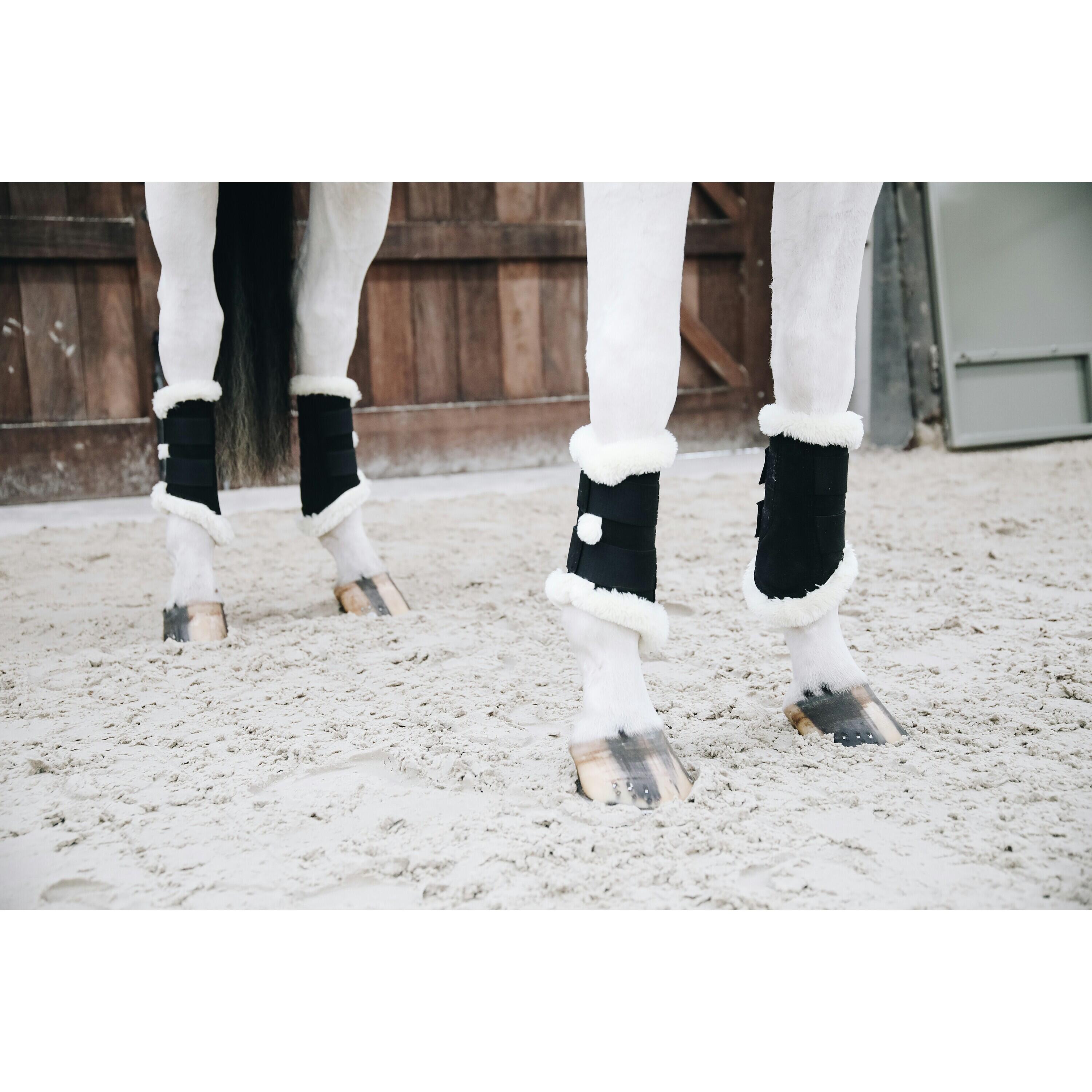 Sheepskin horse gaiters Kentucky 'Air' 2/2