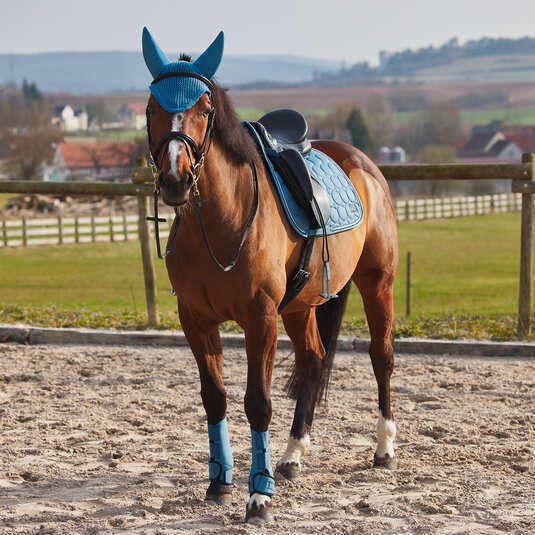 Bonnet pour cheval anti-mouches Horze Marquess