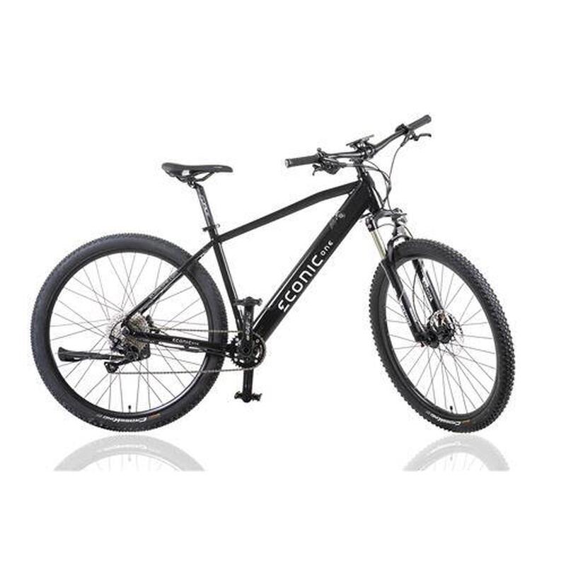 Bicicleta de montanha eléctrica ECONIC ONE Cross Country Preto