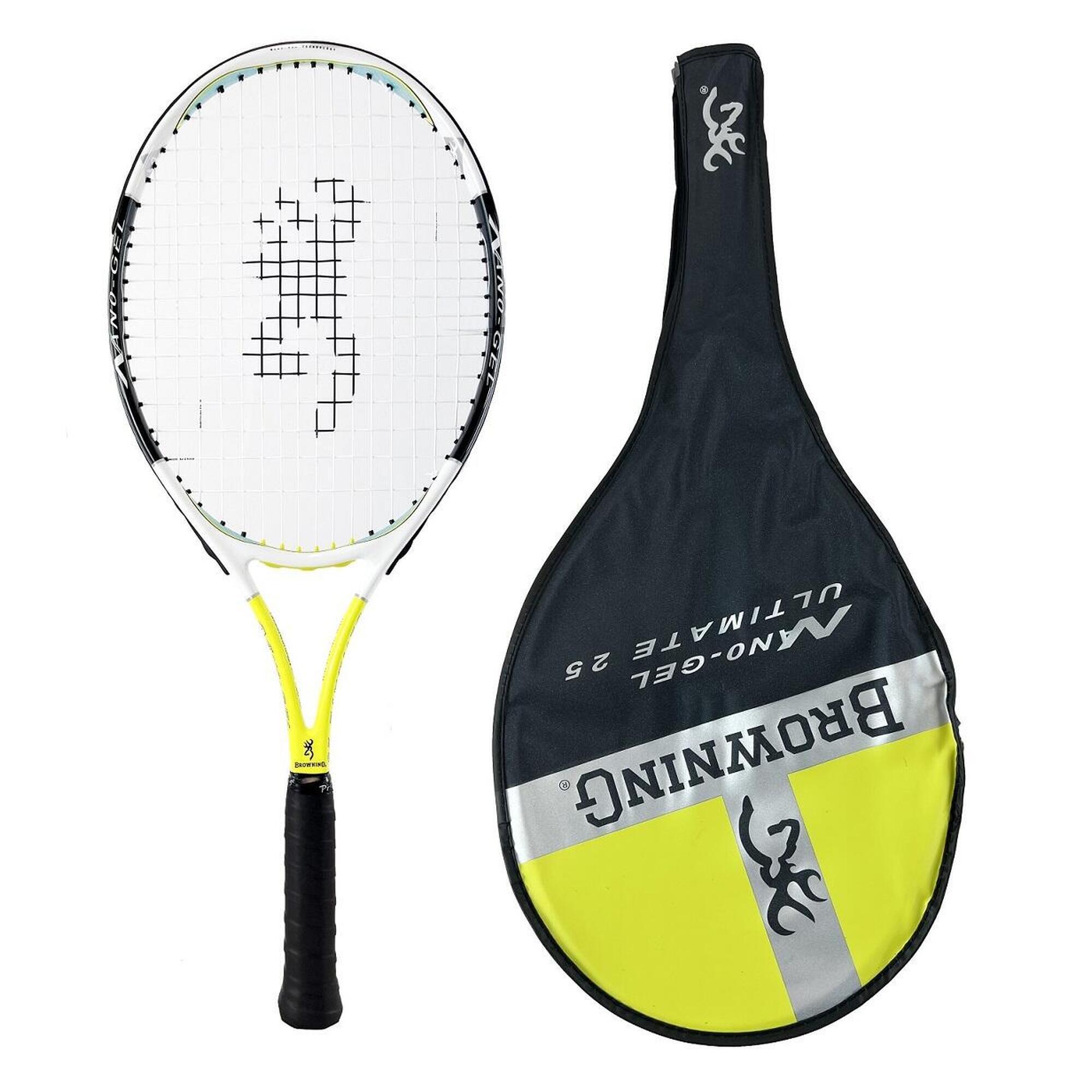 BROWNING Browning Nanogel Ultimate 25 Junior Tennis Racket & Cover