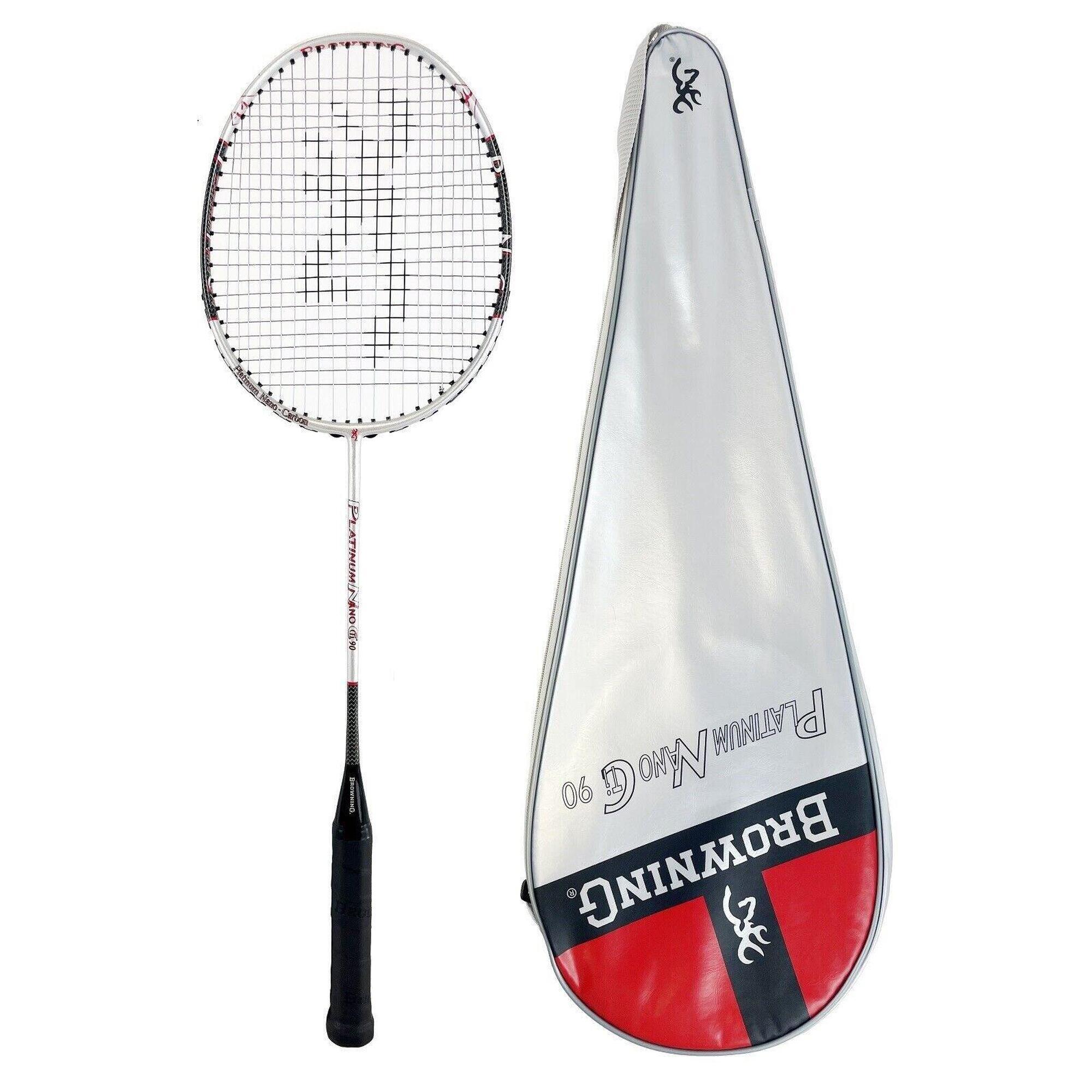 BROWNING Browning Platinum Nano 90 Badminton Racket & Full Cover