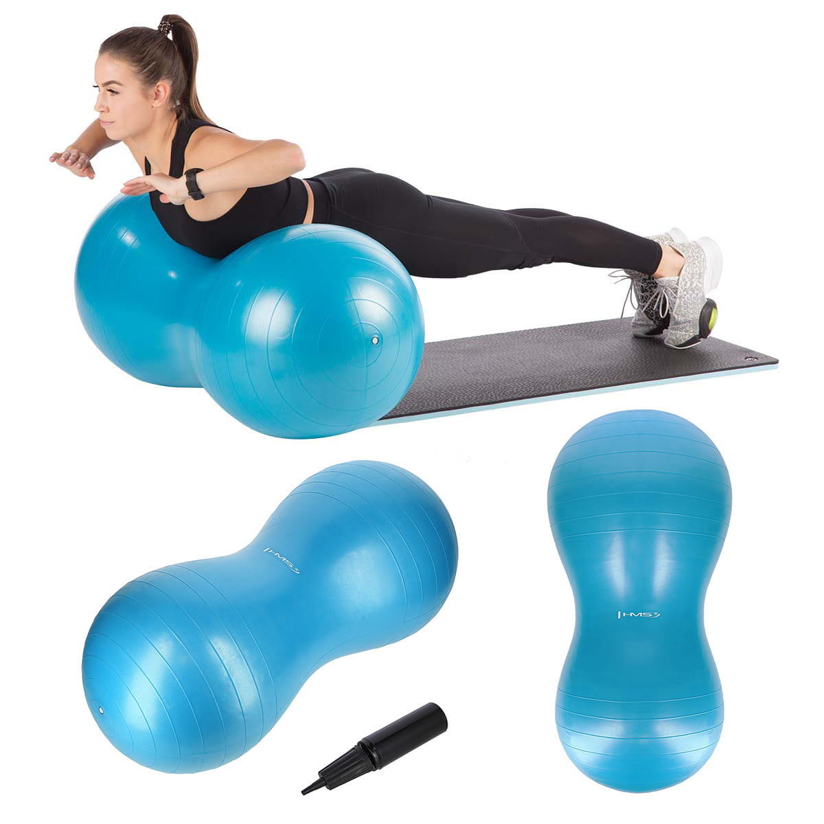 HMS Gymnastický míč HMS YP05N Peanut