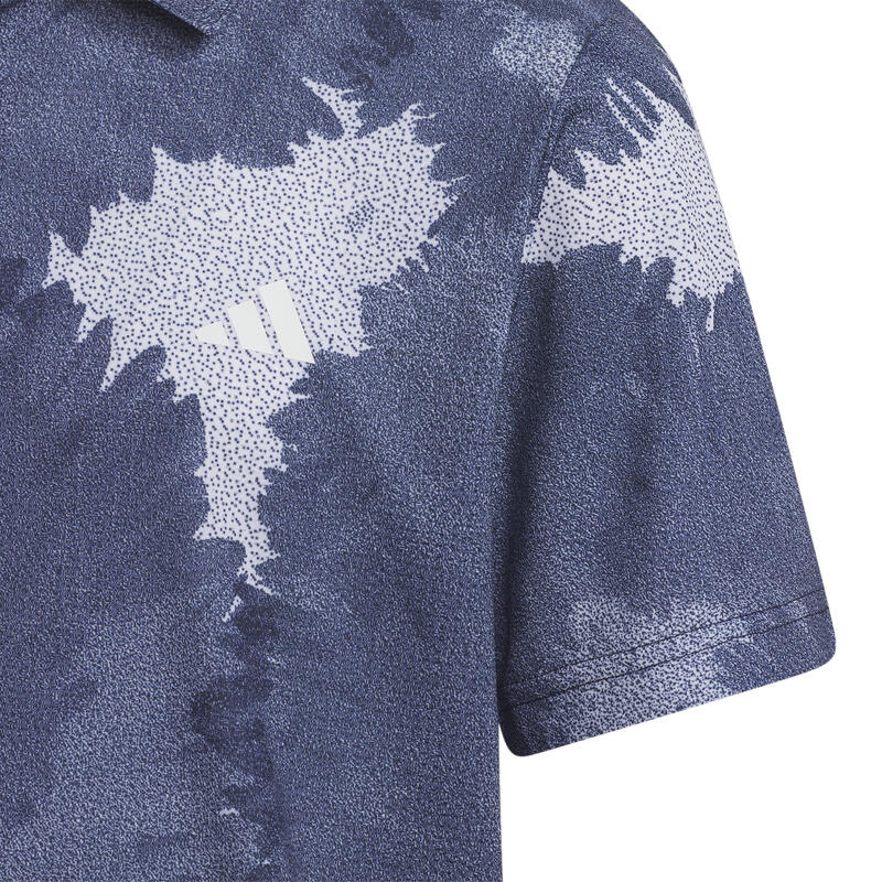 Polo en maille à fleurs enfant adidas