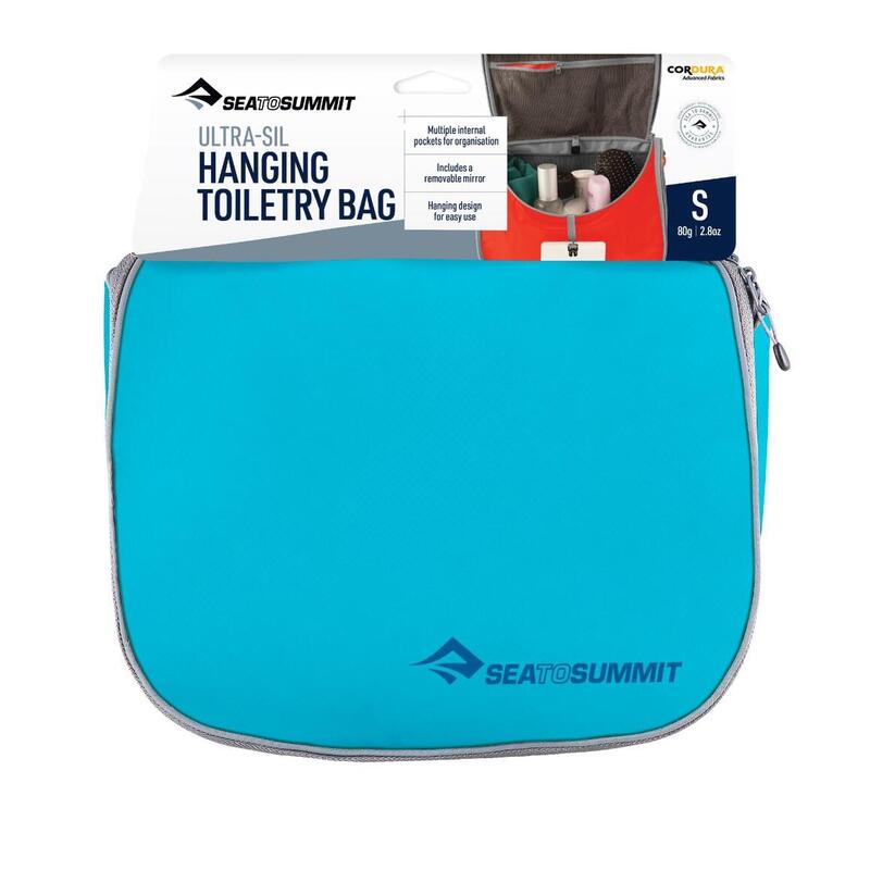 Kulturbeutel Ultra-SIl Hanging Toiletry Bag Small blue atoll