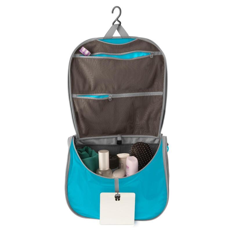 Kulturbeutel Ultra-SIl Hanging Toiletry Bag Small blue atoll