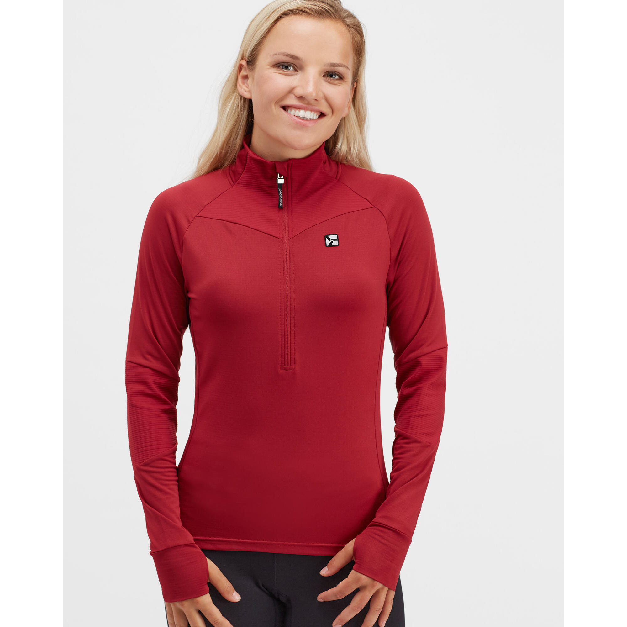 Silvini - Maillot Femme Silvini Latera - Sous Veste - Marron|rouge|violet - 40 M - Decathlon