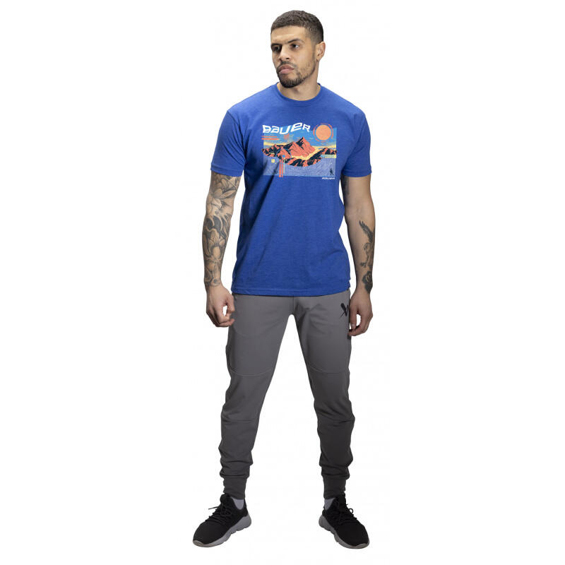 Bauer - T-shirt Bauer Winter - Chemise Manches Courtes - Bleu - 42 M/l - Decathlon
