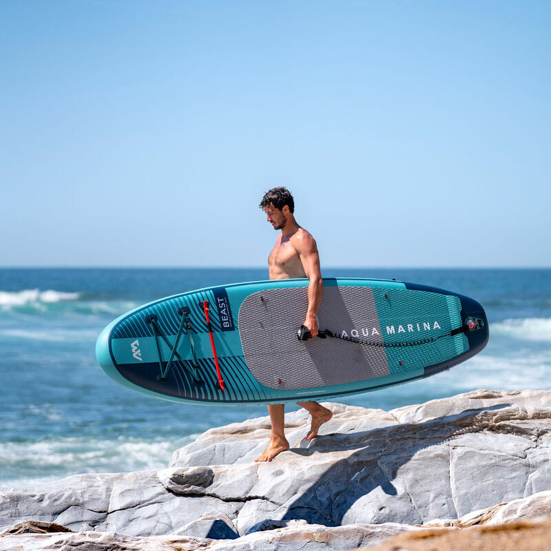 AQUA MARINA BEAST 10'6" SUP Board Stand Up Paddle aufblasbar Surfboard Paddel