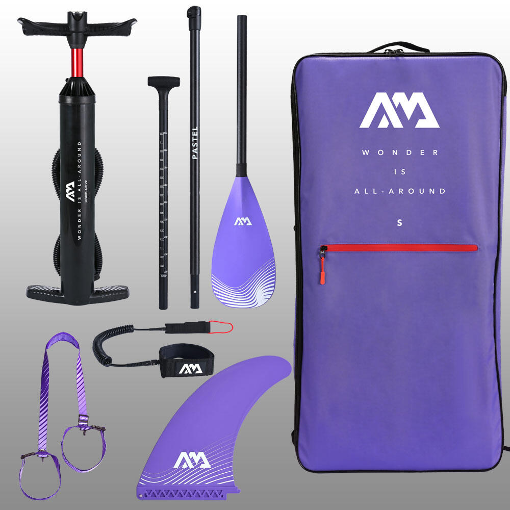 Aqua Marina CORAL 10ft2 / 310cm - All Round PLUS - Paddle Board - Purple 6/8