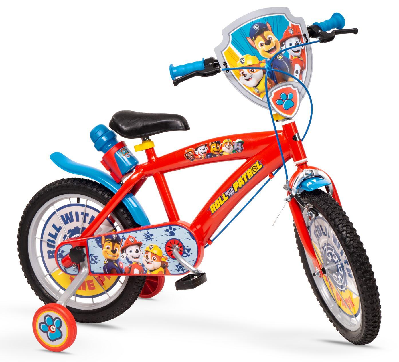 BICICLETA INFANTIL 16" PAW PATROL 6/7