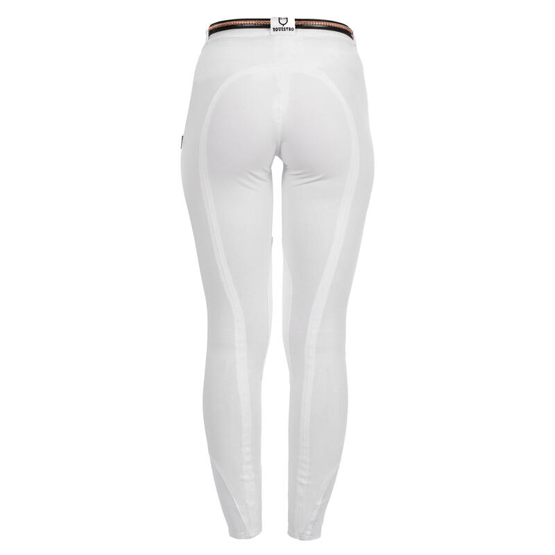 pantalon d'équitation femme en coton stretch