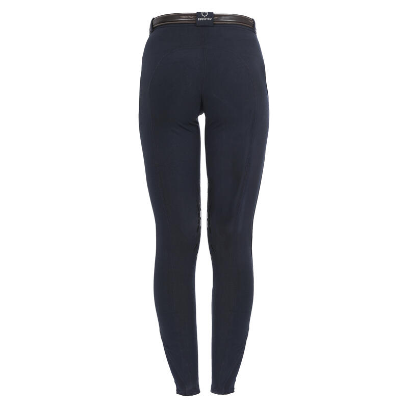 pantalon d'équitation femme en coton stretch avec grip