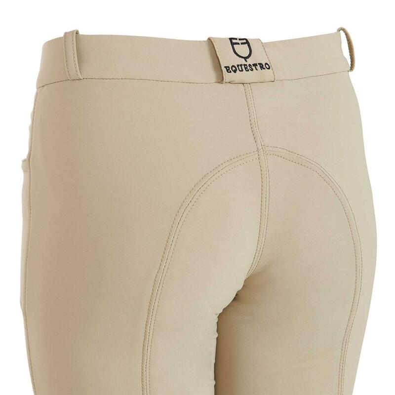 Pantalon d'équitation  unisexe enfant en tissu technique