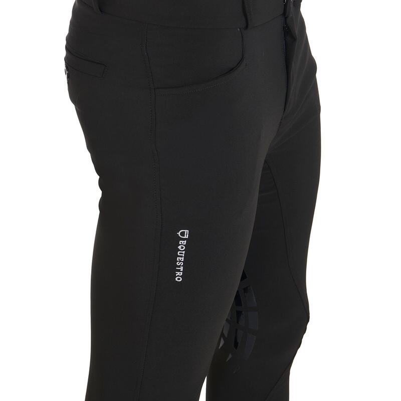 pantalon d'équitation  homme en tissu technique avec grip genou