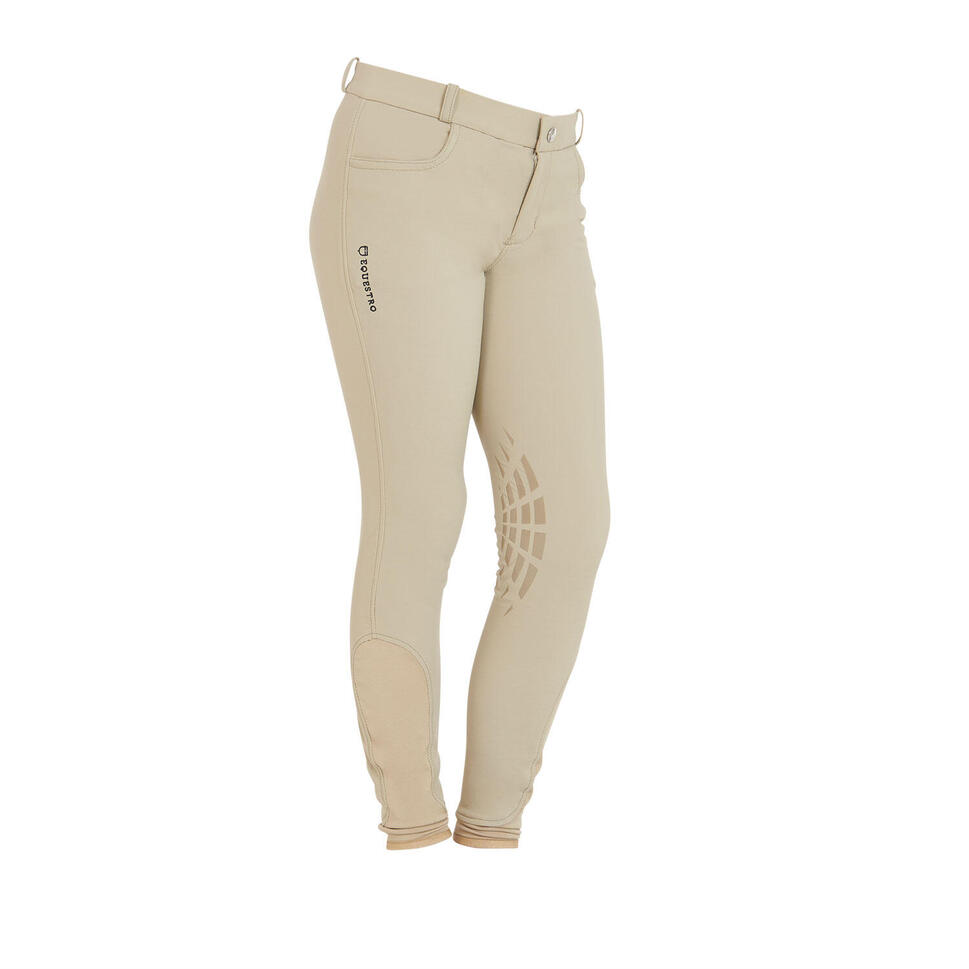 Bryczesy jeździeckie unisex z technicznego materiału
