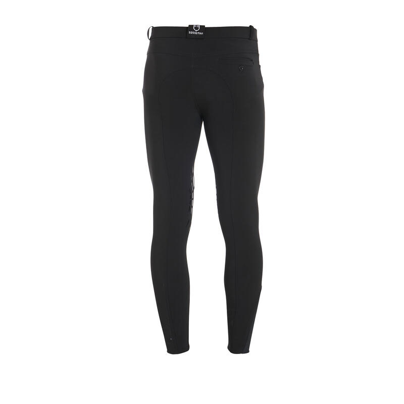 pantalon d'équitation  homme en tissu technique avec grip genou