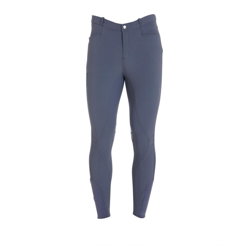 pantalon d'équitation  homme en tissu technique avec grip genou