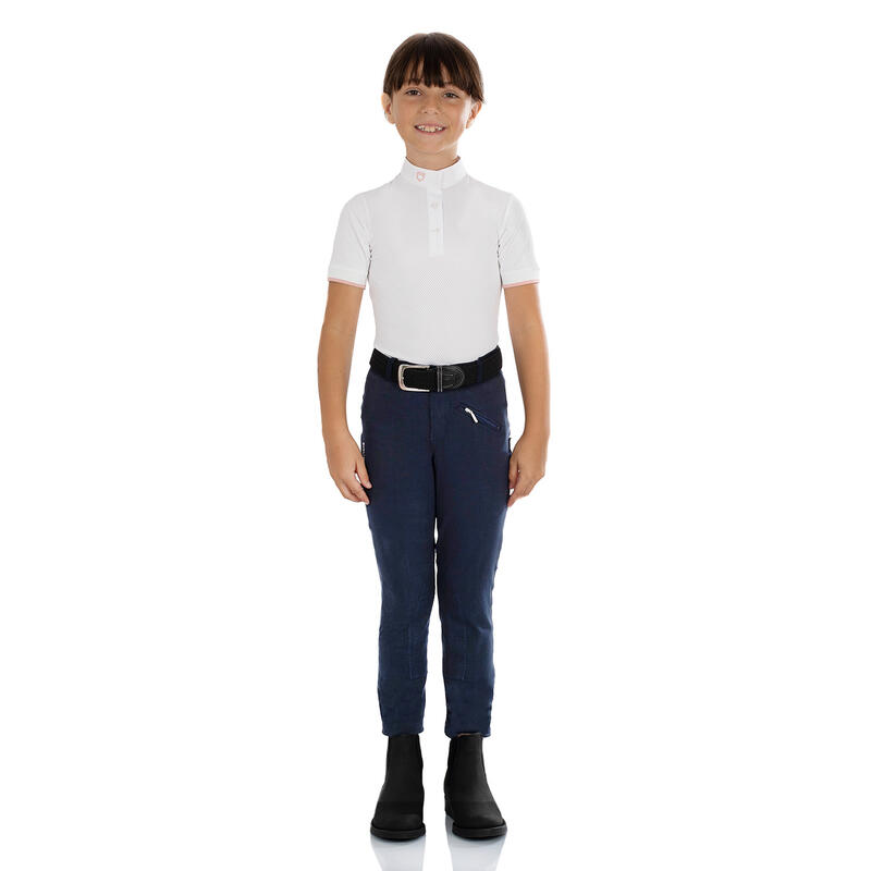 pantalon d'équitation jodhpur enfant en tissu technique