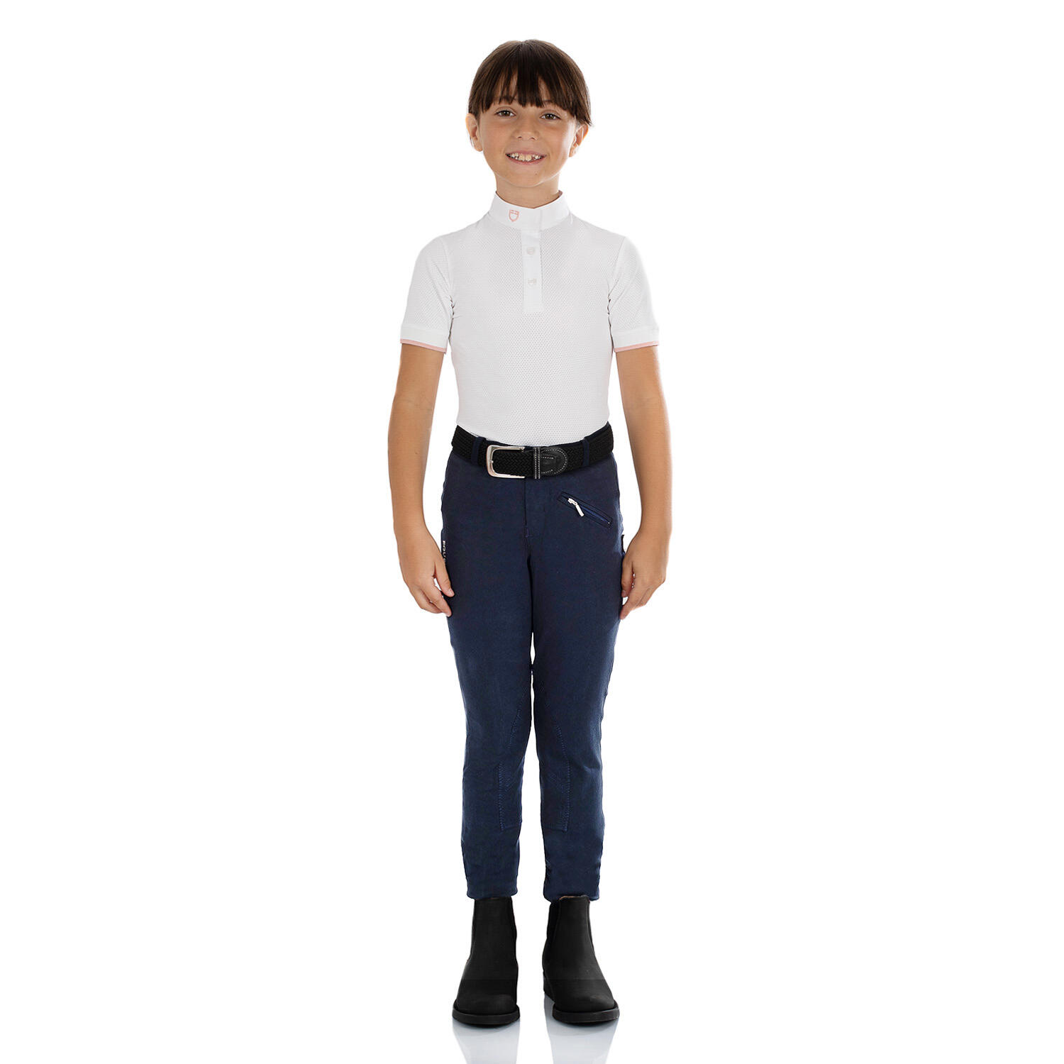 Shires Saddlehugger Pantaloni Jodhpur Donna Bianco Taglia 34 - Tessuto Elasticizzato Comfort