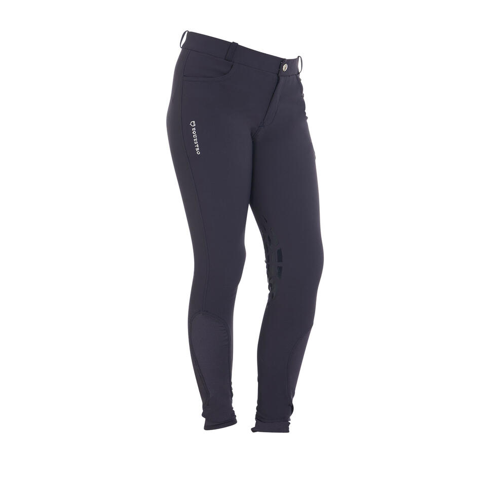 Bryczesy jeździeckie unisex z technicznego materiału