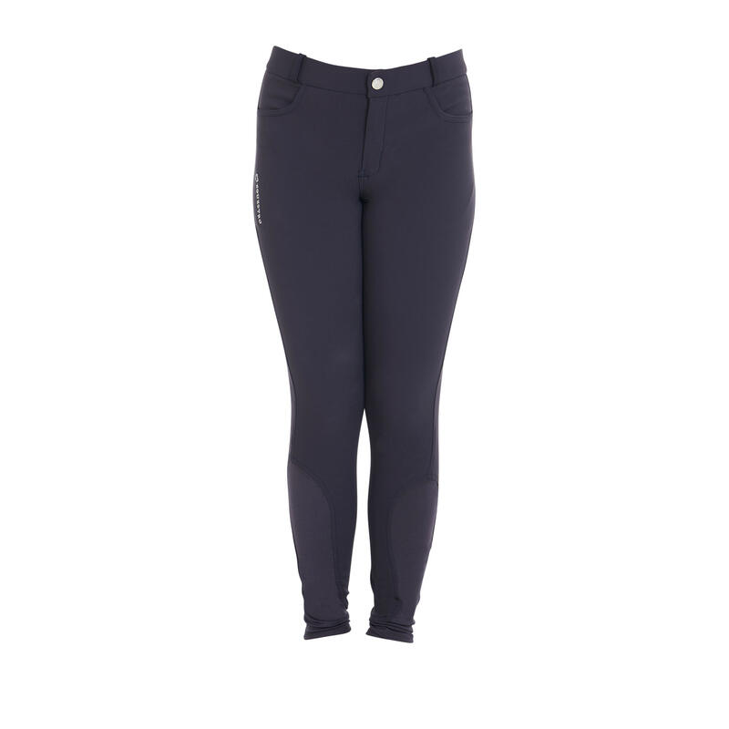 Bryczesy jeździeckie unisex z technicznego materiału