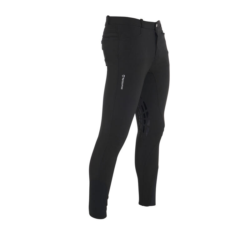 pantalon d'équitation  homme en tissu technique avec grip genou