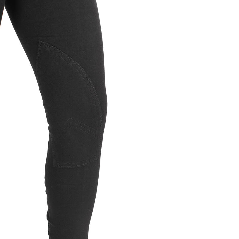 pantalon d'équitation femme en coton stretch