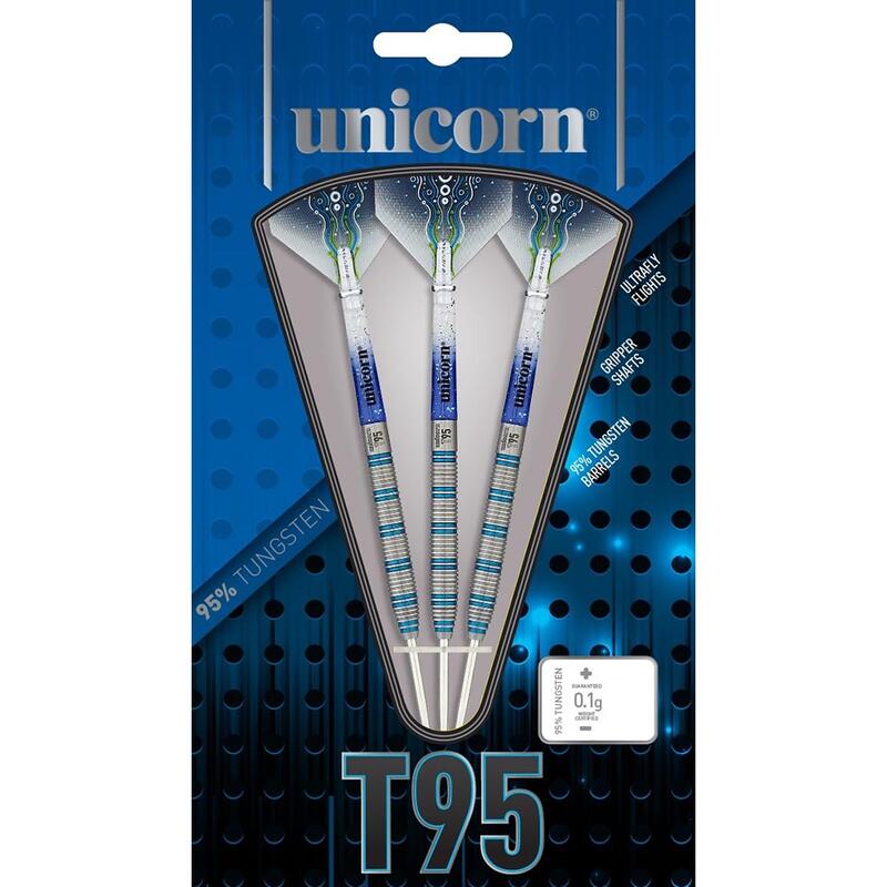 Dardos Unicorn Darts T95 Core XL Blue 95%