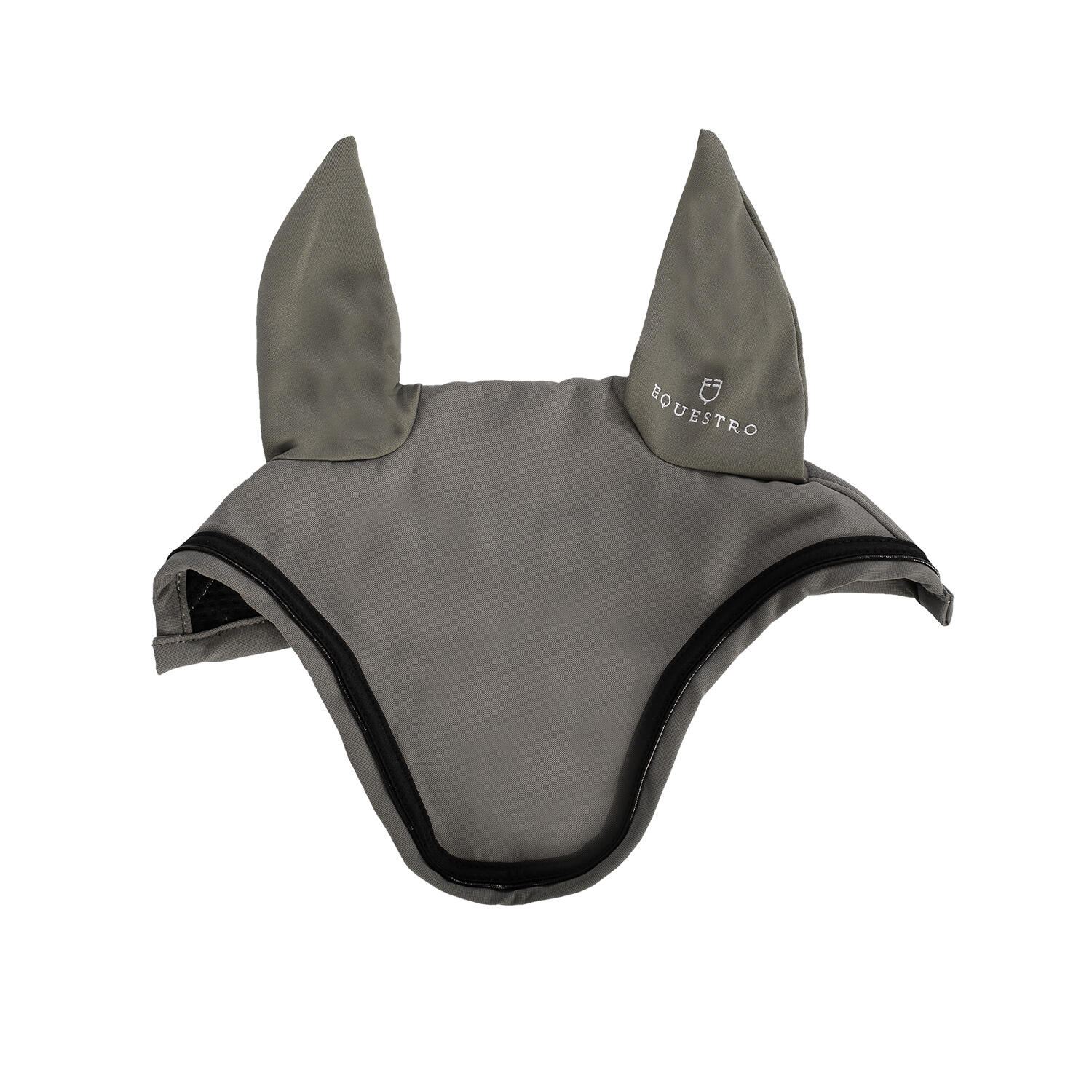 EQUESTRO Vlieg sluier in stretch technische stof met logo
