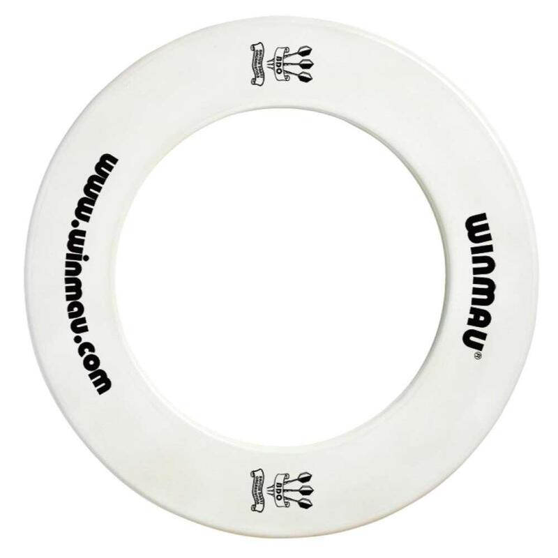 Winmau Professional White Printed Logo Dartboard Surround WINMAU