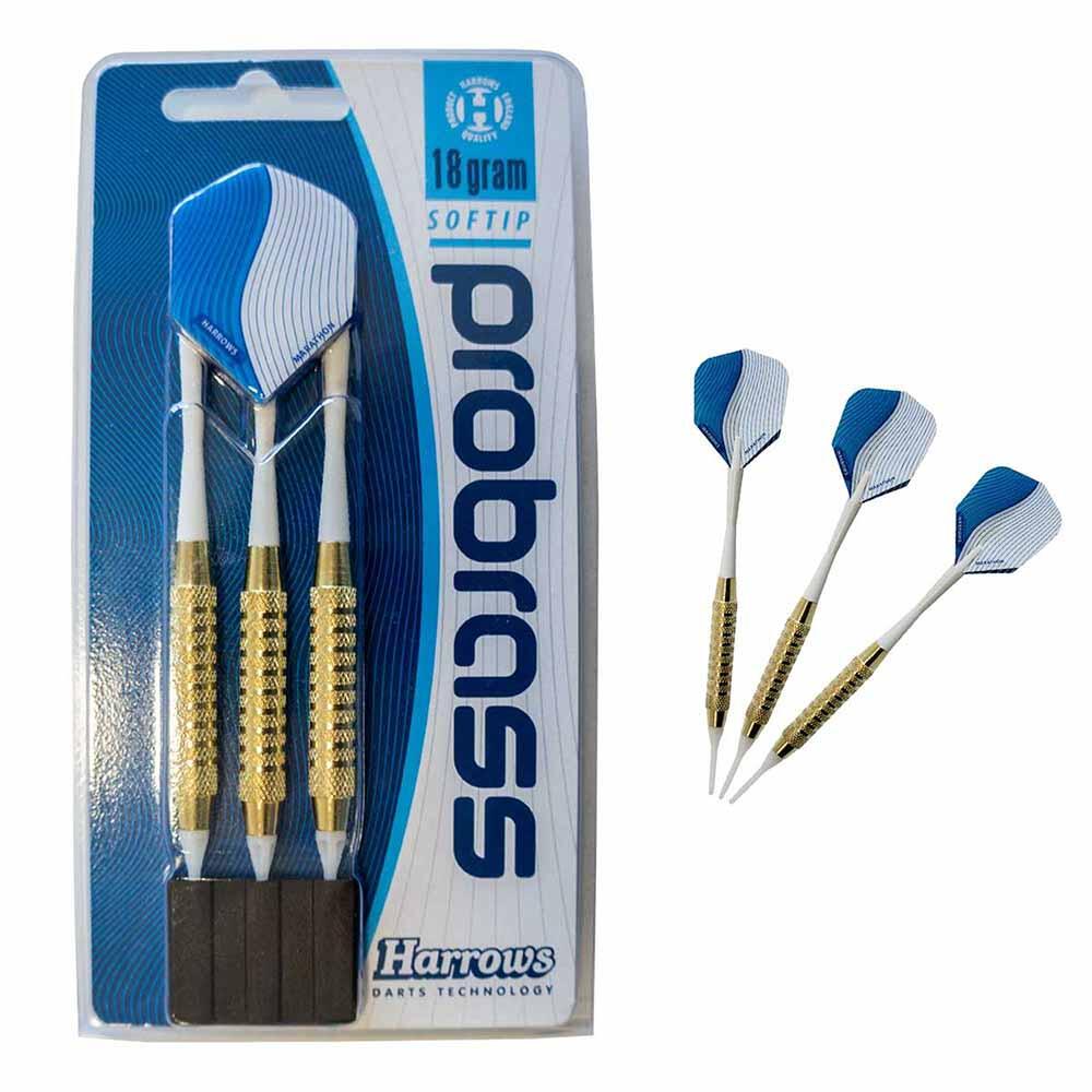 Conjunto de dardos Pro Brass Softip para alvo eletrónico (18g) 4/5