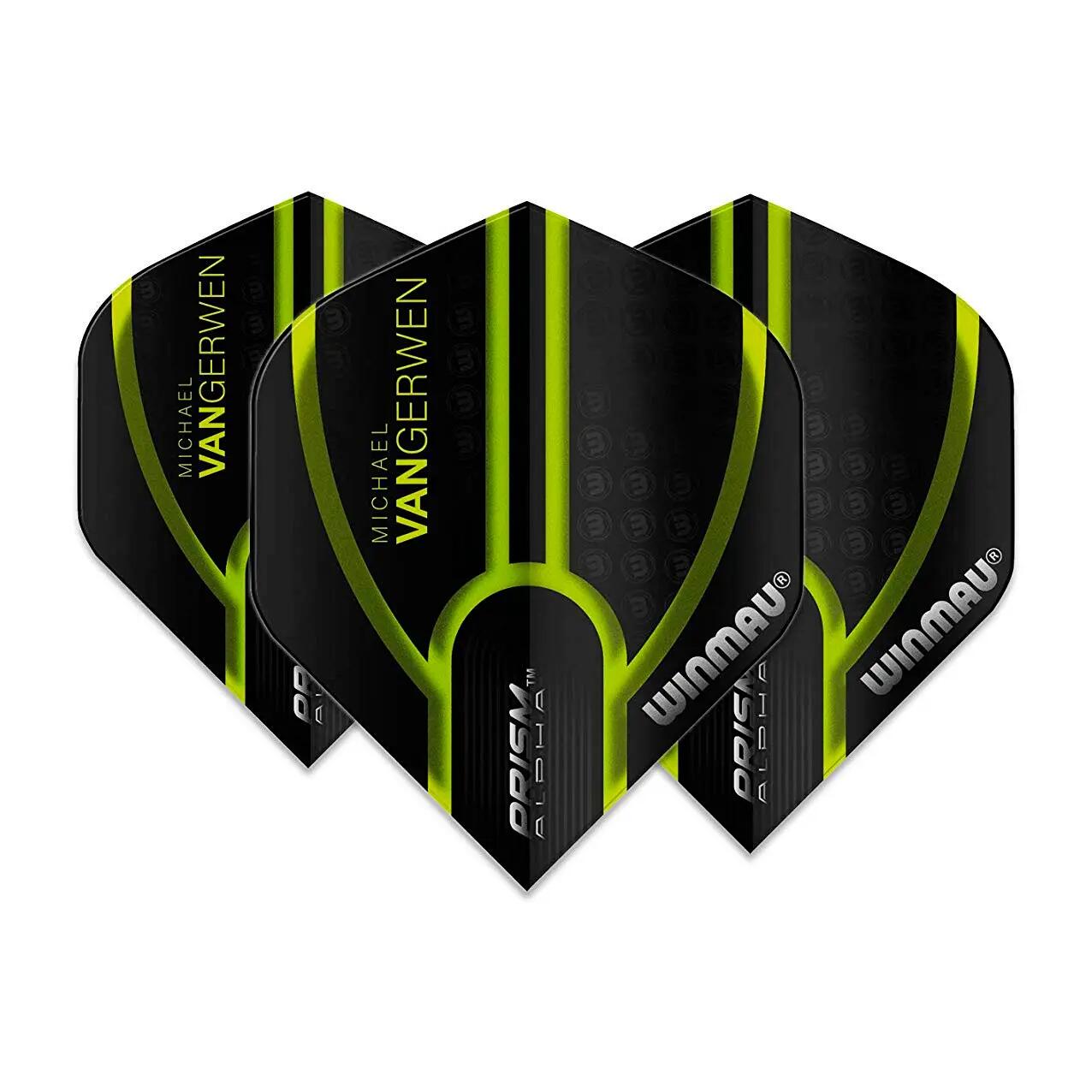 Letky Prism Alpha - Michael van Gerwen - Black and Green W6915.143 3/3
