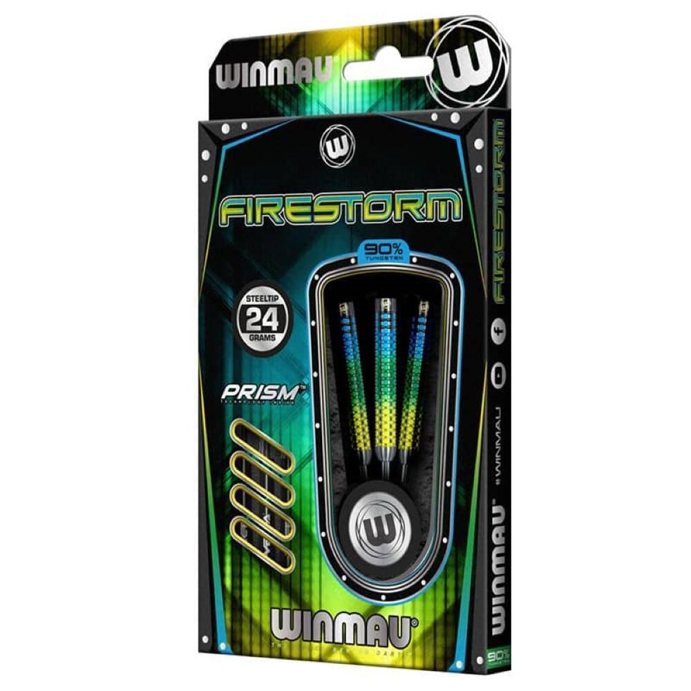 Winmau Firestorm 24g Steeldarts 90% Tungsten 6/6