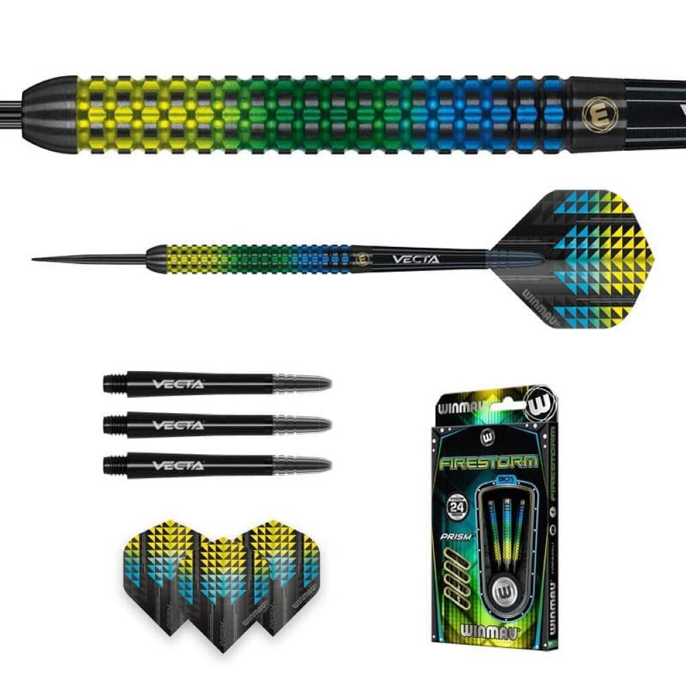 Winmau Firestorm 24g Steeldarts 90% Tungsten 5/6