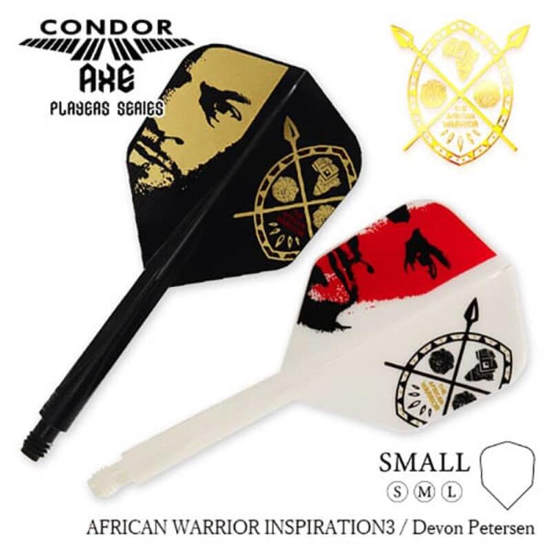 Dartflight Condor Axe Devon Petersen I3 Black Std.6 Medium