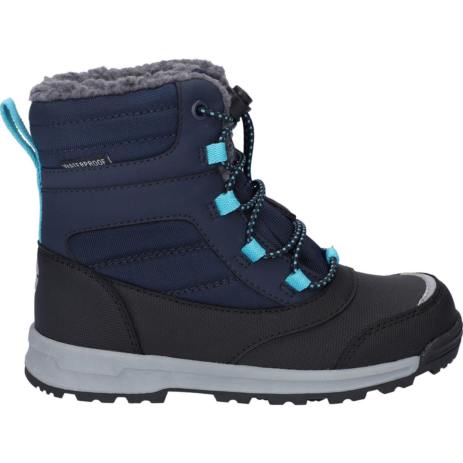 Hi-tec - Hi-tec Winterstiefel Hi-tec Leo Wp Jr Bleu Marine/noir - Bottes D'Écurie - Bleu - 29,5 - Decathlon