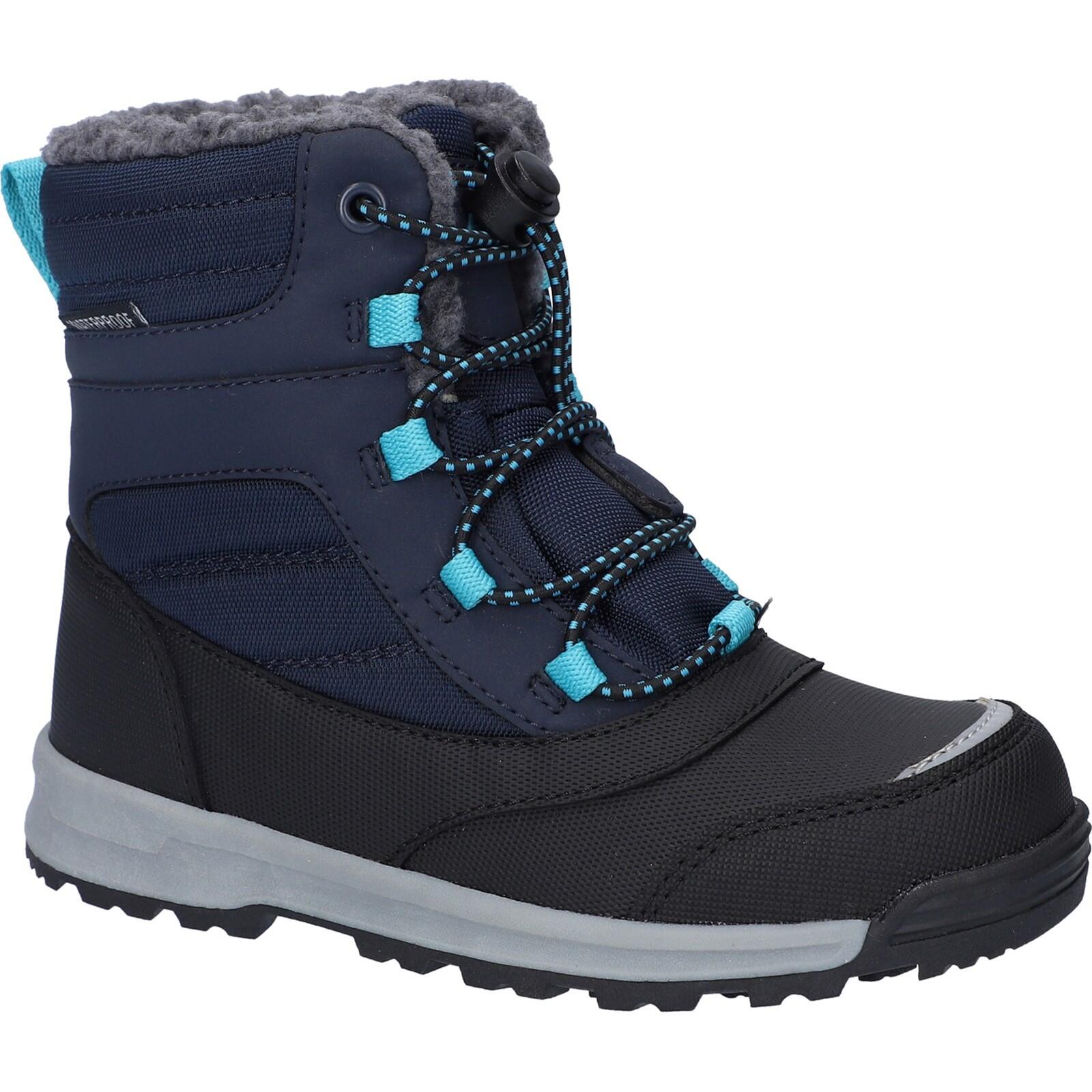 HI-TEC bottes d'hiver Hi-Tec Leo WP Jr bleu marine/noir 2/7