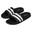 XQ | Tongs homme | Rayures | Noir/Blanc | Taille 41 | Pantouffles de bain homme