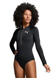 Combinaison de surf à manches longues pour femme PUMA Swim Noir