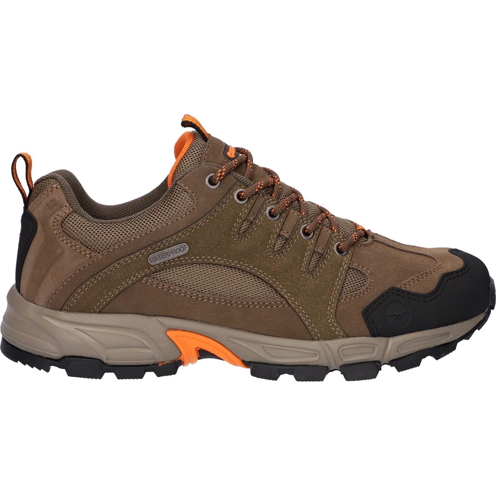 HI-TEC Auckland Lite Mens Hiking Shoes BROWN