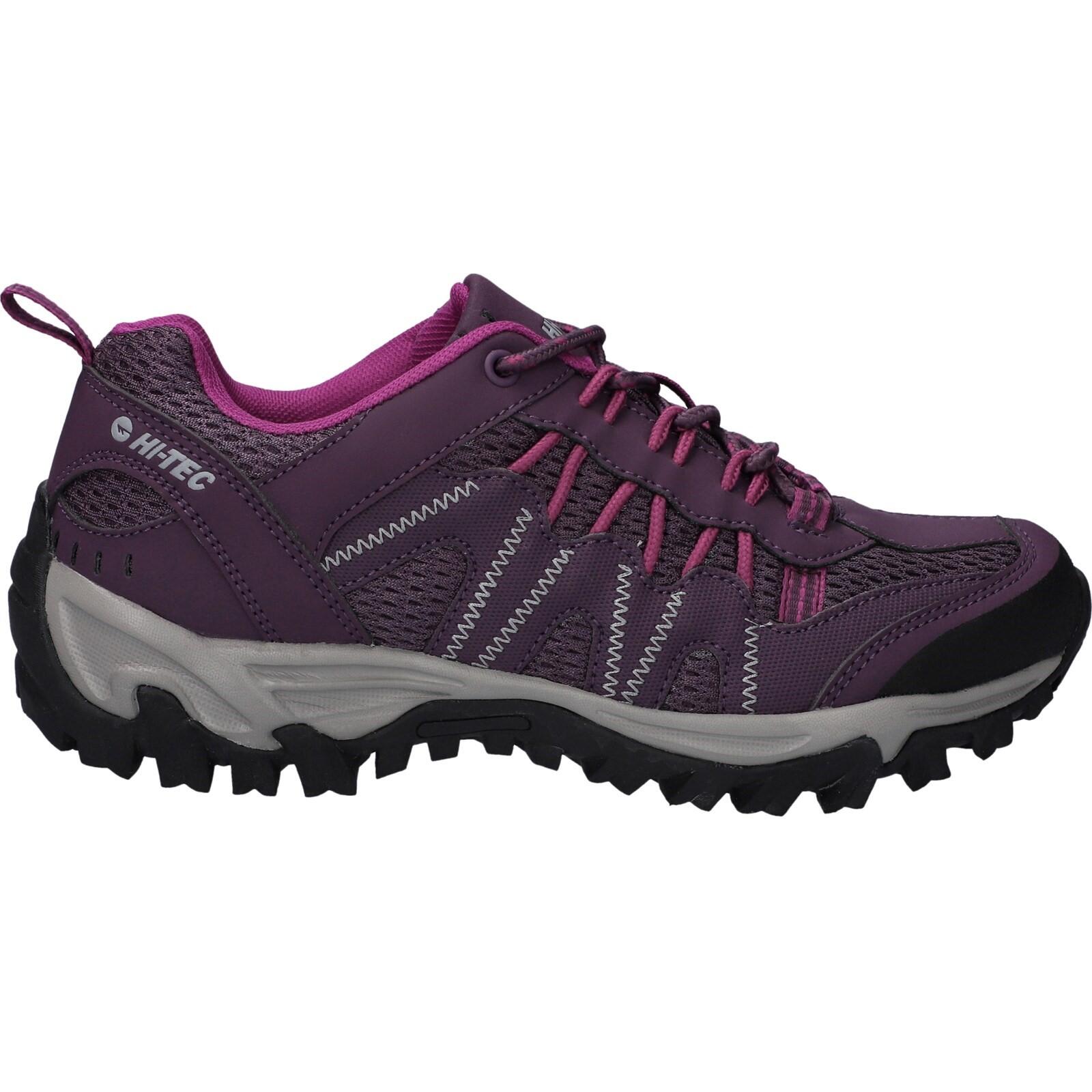 Jaguar Ladies Hiking Shoes Purple HI TEC Decathlon