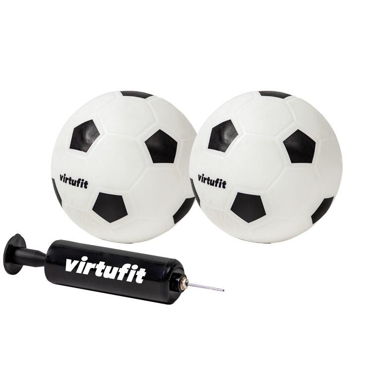 Kinder Voetbaldoelen Set met Bal en Pomp - Voetbalgoals - 92 x 64 cm