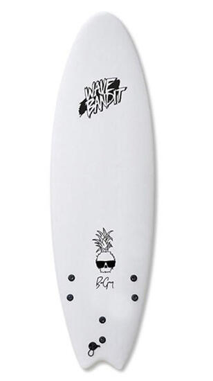 Catchsurf Ben Gravy Performer 6.0 Tri Softboard (white)