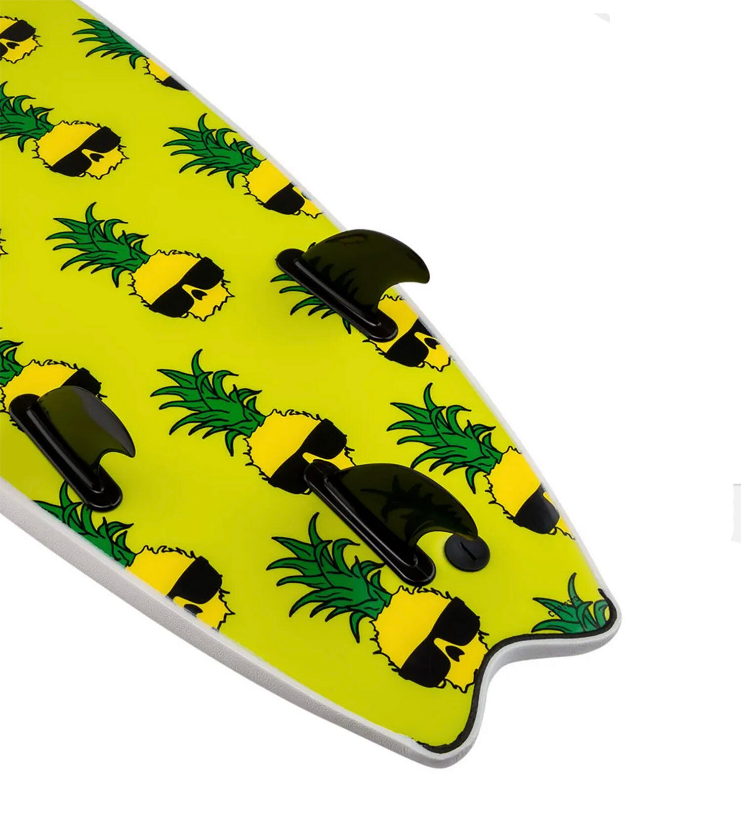 Catchsurf Ben Gravy Performer 6.0 Tri Softboard (white) 3/3