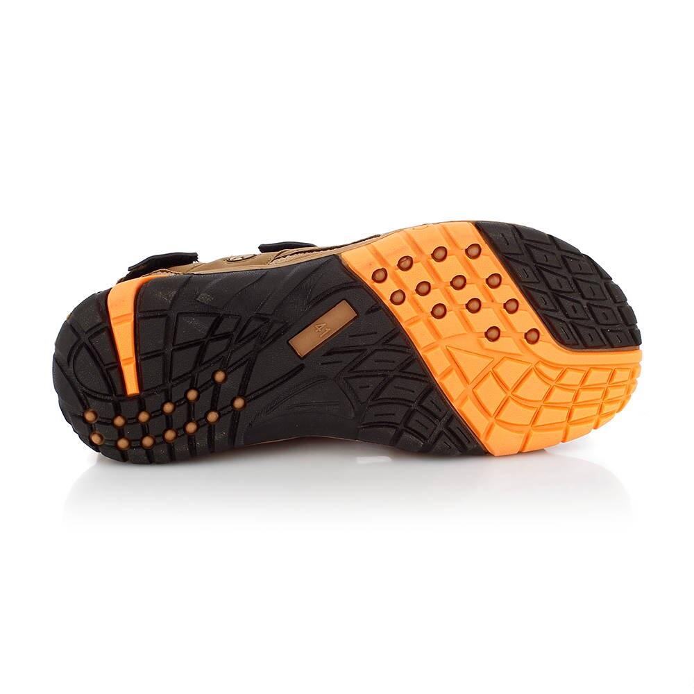 Sandalias de marcha para hombre - TOUQUES - Camel 4/4