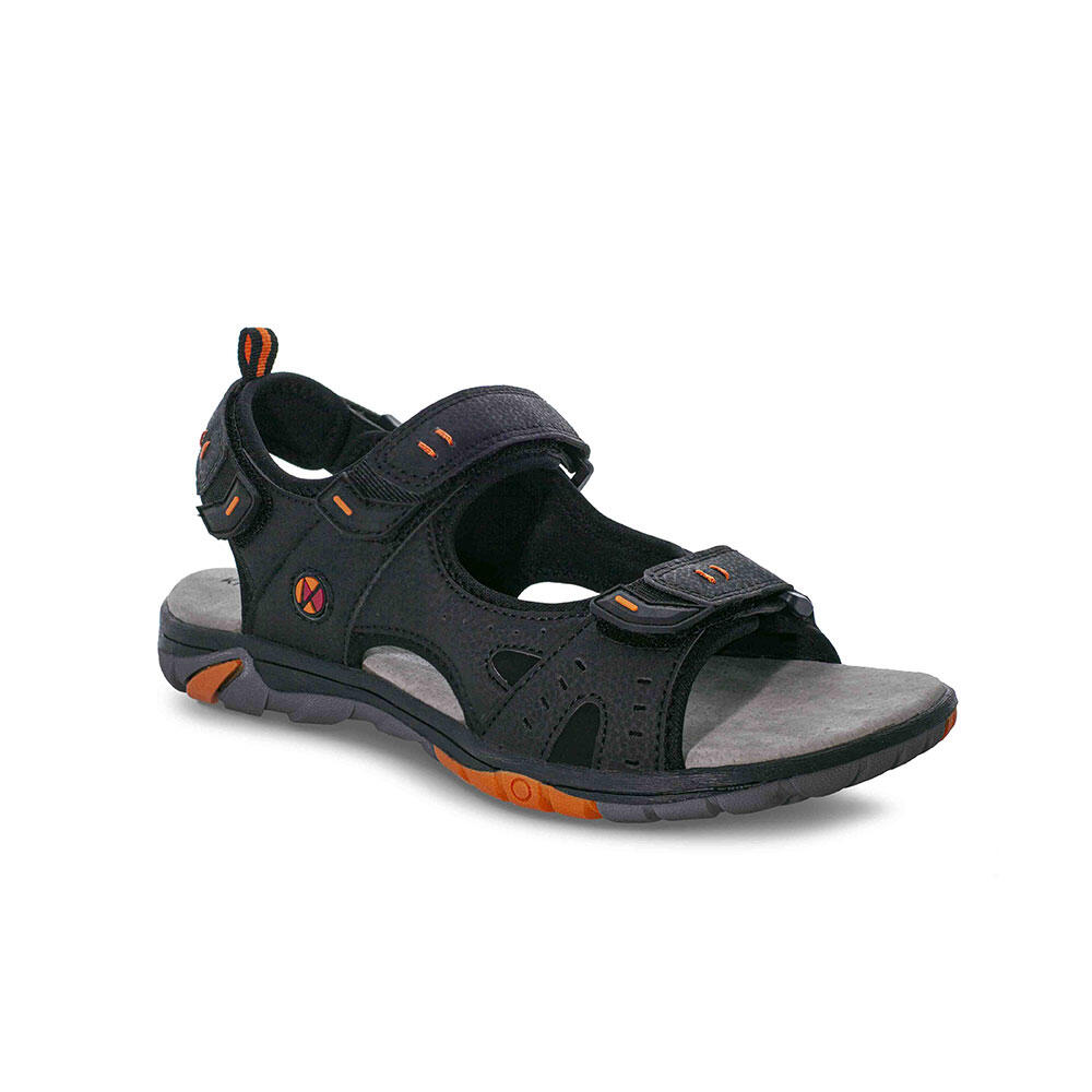Men's Walking Sandals - TOUQUES - Black