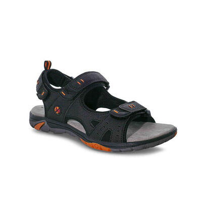 Wandelsandalen voor heren - touques - zwart