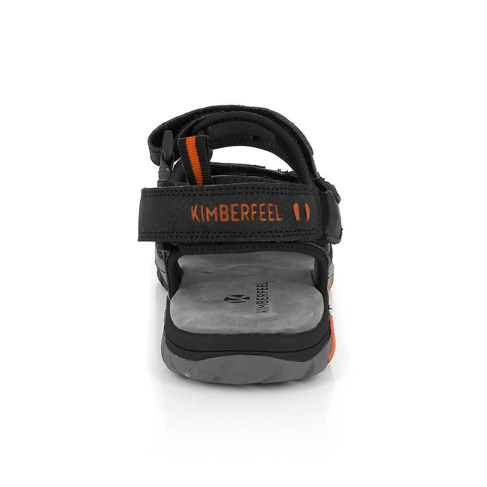 Sandali da camminata da uomo - TOUQUES - Negro 3/4